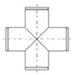 Roll Grooved Cross